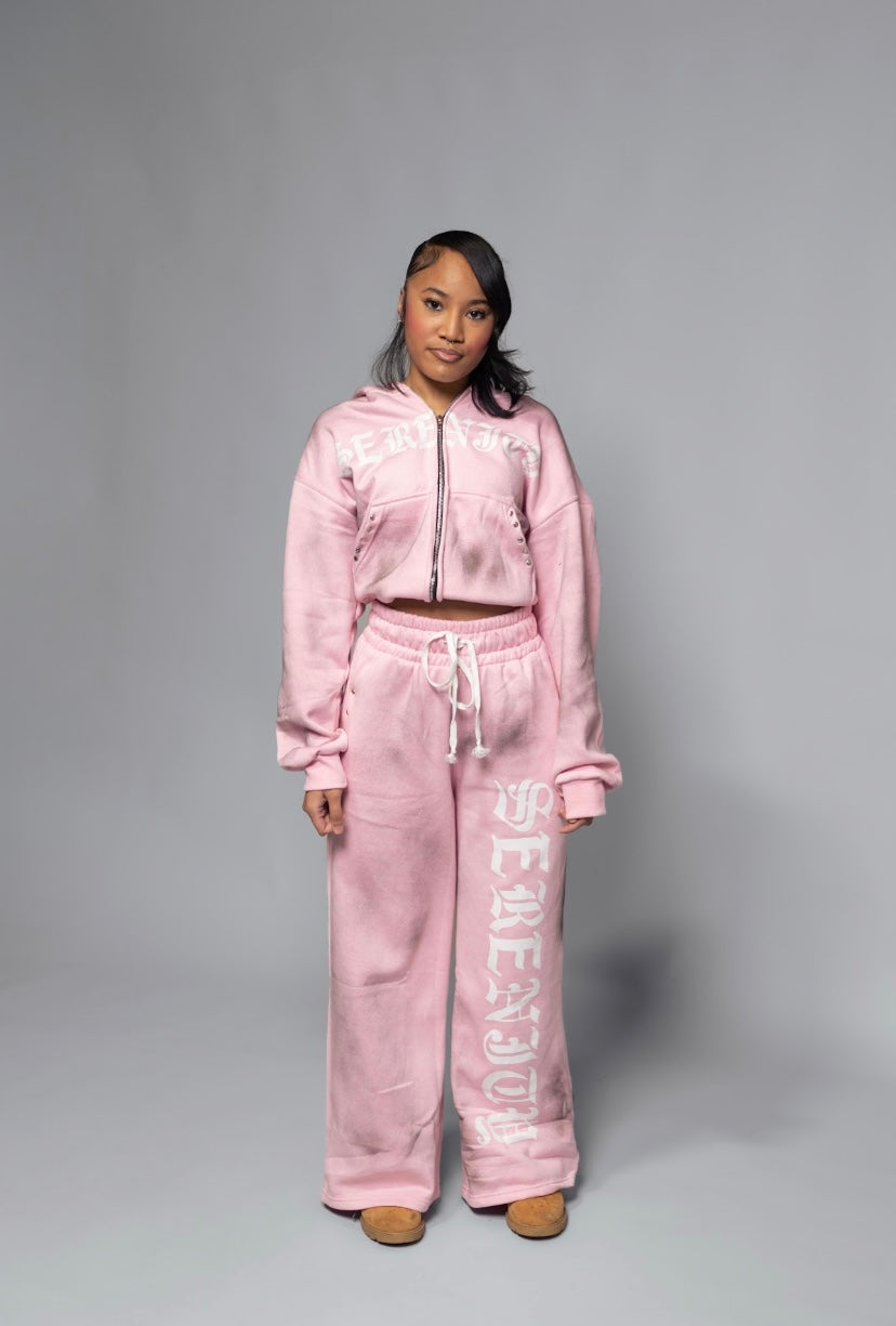 Pink Dirty Uniform Hoodie