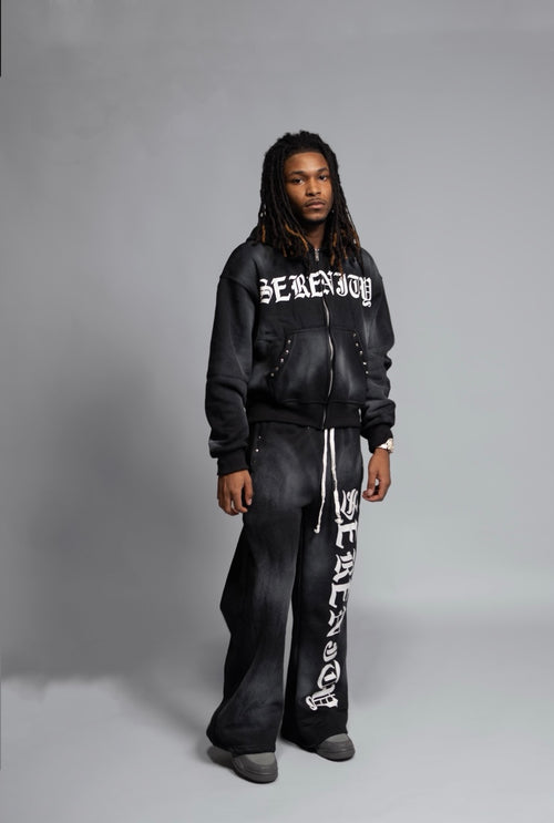 Black Uniform Hoodie